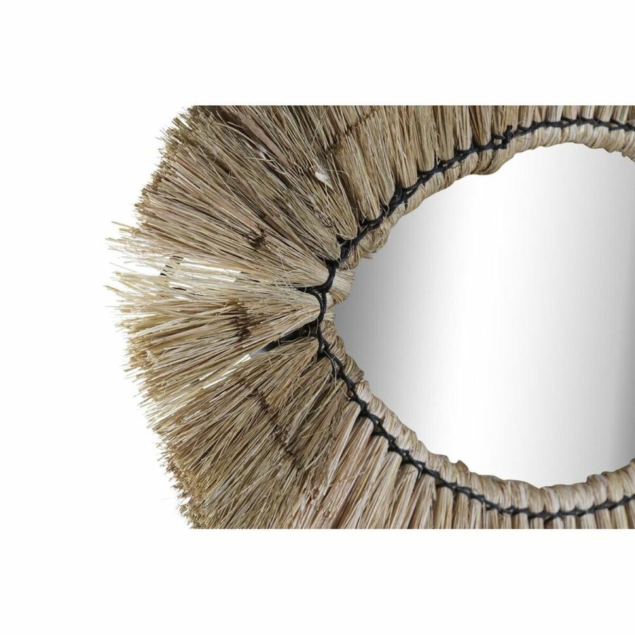Vgspejl DKD Home Decor Natur Bali 54 x 3 x 34 cm #3