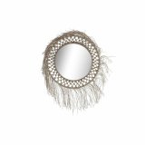 Vgspejl DKD Home Decor Natur Bali 60 x 4 x 60 cm #1