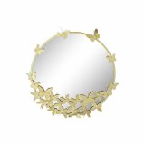 Sofabord DKD Home Decor Gylden Metal Spejl 50 x 50 x 55 cm #2