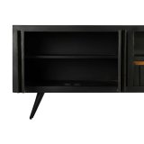 mbler DKD Home Decor Sort Spanskrr Mangotr (145,5 x 40,5 x 60 cm) #5