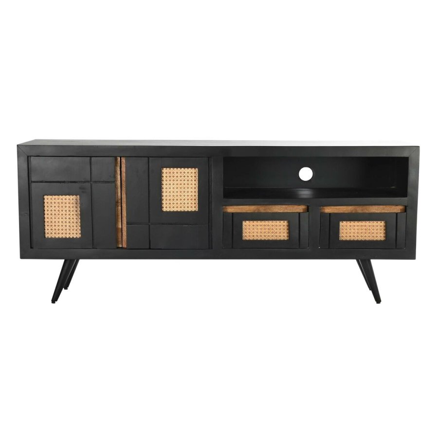 mbler DKD Home Decor Sort Spanskrr Mangotr (145,5 x 40,5 x 60 cm) #2
