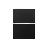 Drmtte DKD Home Decor Sort Gummi 2 enheder (60 x 40 x 0,3 cm) #1