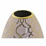 Vase DKD Home Decor Porceln Pink Gylden Orientalsk Chromsalt 16 x 16 x 18 cm #2