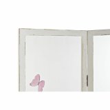Sammenfoldelig skrm DKD Home Decor Tropisk Gennemsigtig Tr MDF 150 x 2 x 180 cm #2