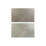 Tppe DKD Home Decor 200 x 290 x 0,5 cm Rd Polyester Grn Araber (2 enheder) #1
