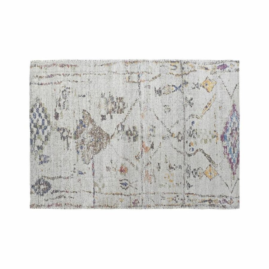 Tppe DKD Home Decor Hvid Araber (120 x 180 x 0,75 cm) #1
