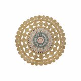 Tppe DKD Home Decor Brun Multifarvet (150 x 150 x 0,75 cm) #1