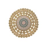 Tppe DKD Home Decor Brun Multifarvet (200 x 200 x 0,75 cm) #1