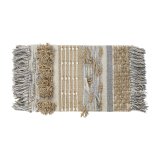 Pudebetrk DKD Home Decor Multifarvet Frynse Boho (50 x 3 x 30 cm) #1