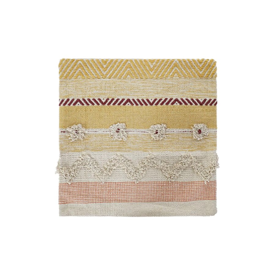 Pudebetrk DKD Home Decor Multifarvet Frynse Boho (60 x 60 x 2 cm) #1
