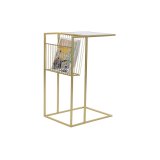 Tidsskriftholder DKD Home Decor Gylden Metal Spejl 48 x 35 x 71 cm #3