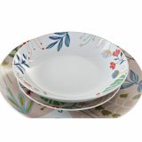 Madlavningsst DKD Home Decor Multifarvet Porceln Cvetlice Urban 27 x 27 x 3 cm 18 Dele (18 pcs) #4