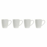 4 Dele krusst DKD Home Decor Hvid Natur Gummitr Stentj 300 ml 19 x 13 x 31 cm #1