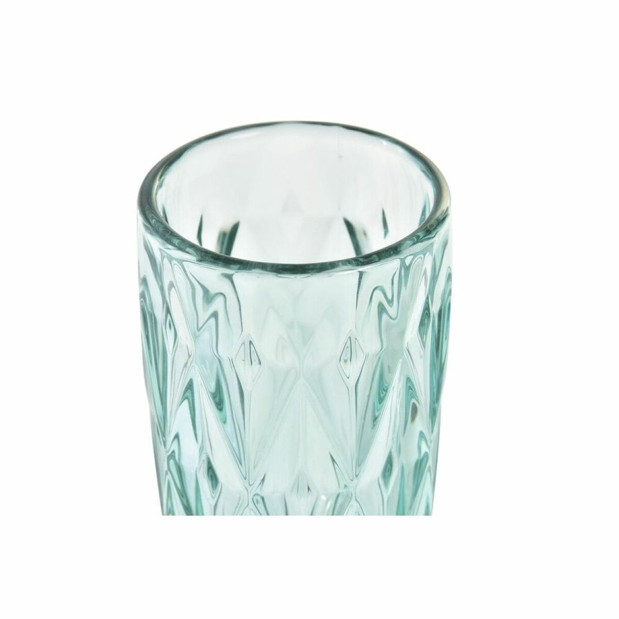 Vinglas DKD Home Decor Krystal Turkisbl (150 ml) #4