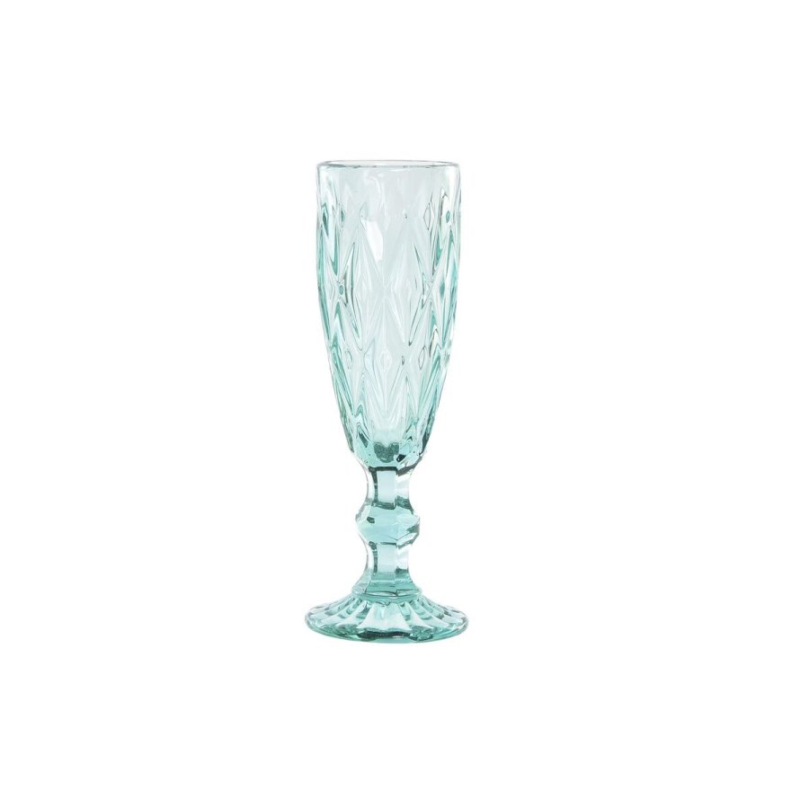 Vinglas DKD Home Decor Krystal Turkisbl (150 ml) #1