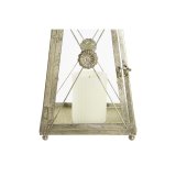 Lanterna DKD Home Decor Krystal Gylden Metal (18 x 18 x 36 cm) #3