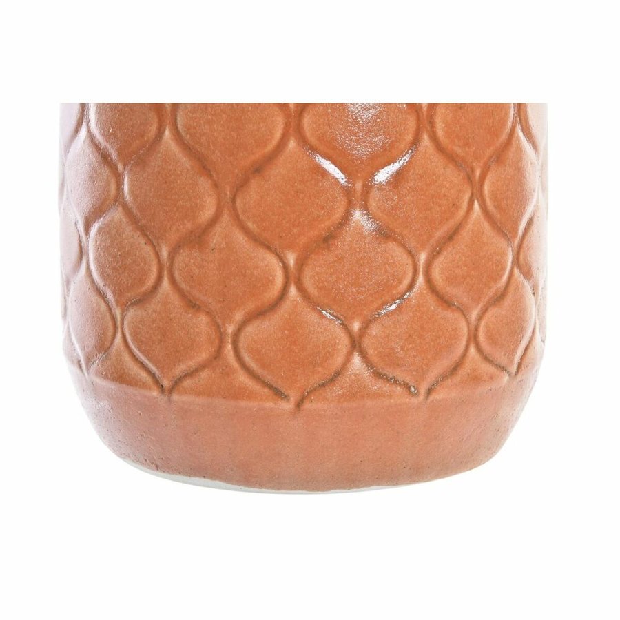 Vase DKD Home Decor Porceln Orange Grn (20 x 20 x 35 cm) (2 enheder) #2