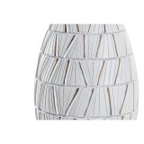 Vase DKD Home Decor Hvid Harpiks Moderne (18 x 18 x 50 cm) #3