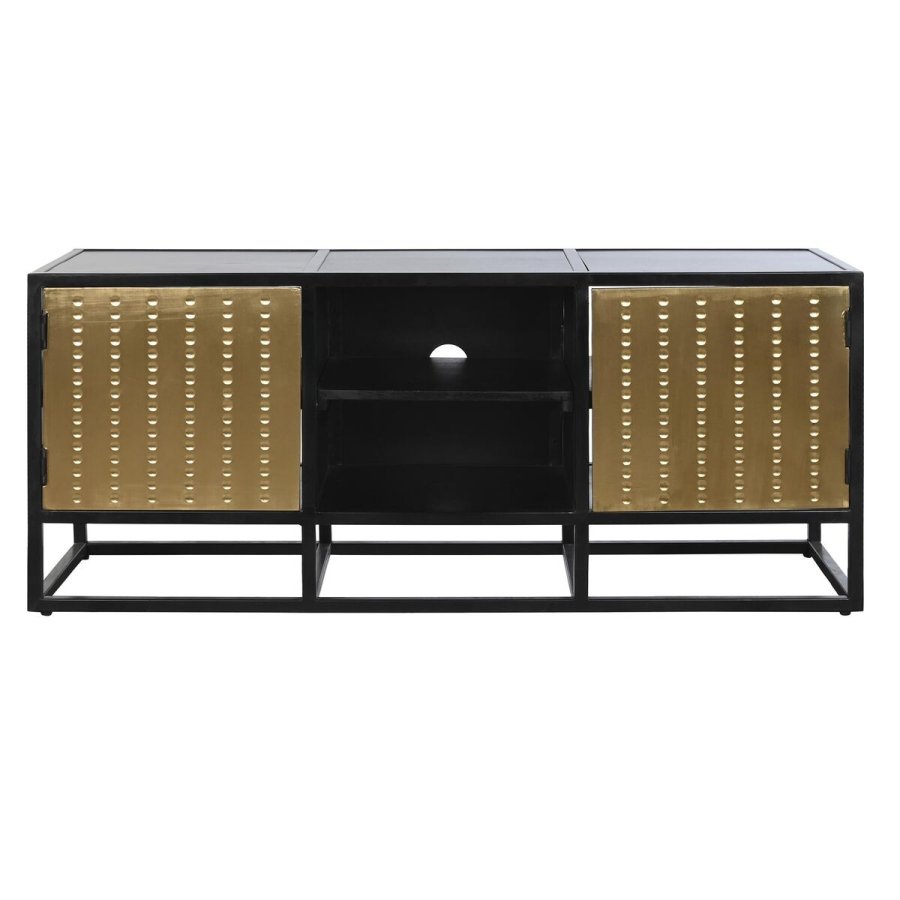 mbler DKD Home Decor Sort Metal Tr (120 x 37 x 50 cm) #2