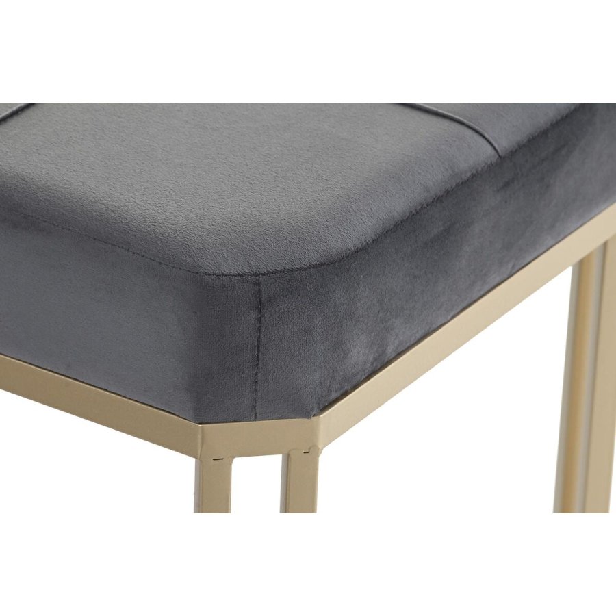 Stol DKD Home Decor   Gr Metal Fljl (120 x 40 x 47 cm) #13