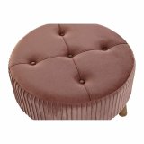 Fodsttte DKD Home Decor Natur Tr Fljl Lyserd (61 x 61 x 38 cm) #3