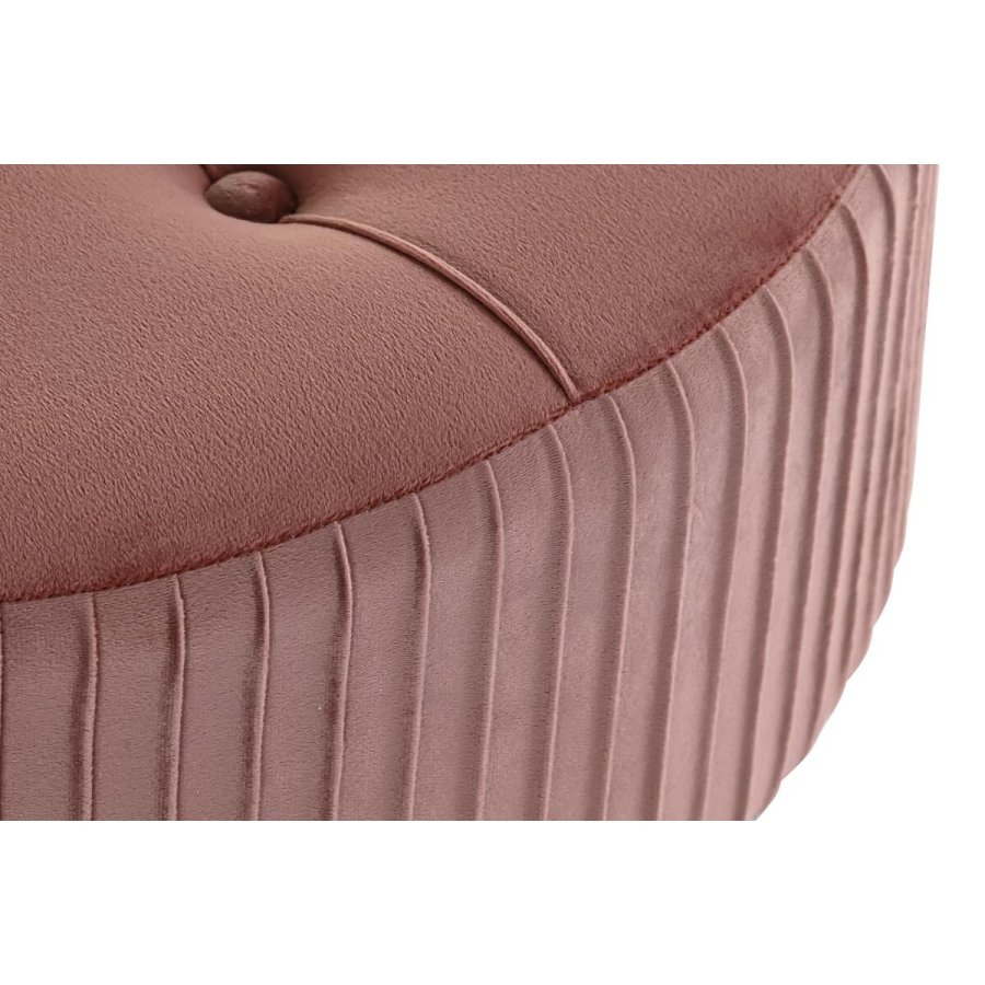 Fodsttte DKD Home Decor Natur Tr Fljl Lyserd (61 x 61 x 38 cm) #2