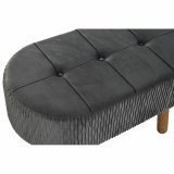 Stol DKD Home Decor   Gr Natur Mrkegr Tr 80 x 46 x 38 cm #5