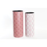 Paraplystativ DKD Home Decor Lrred Tr Orange Hvid (23 x 23 x 54,5 cm) #2