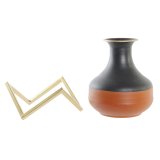 Vase DKD Home Decor Multifarvet Metal Moderne 20 x 20 x 23 cm #4