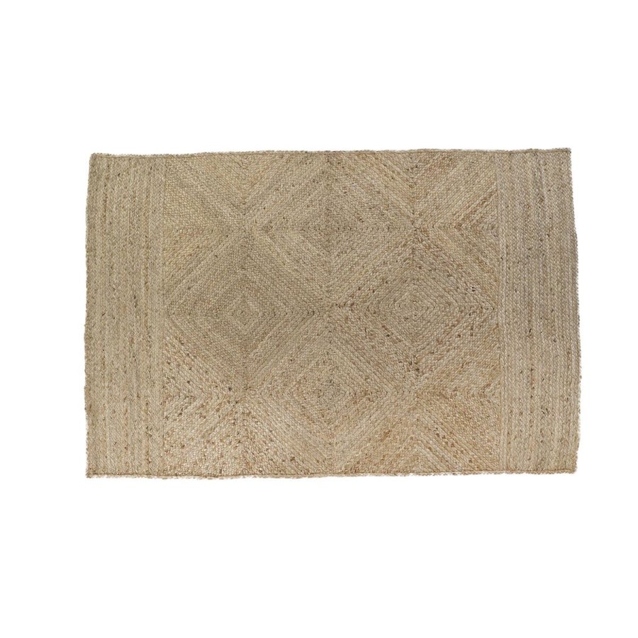 Tppe DKD Home Decor Brun Jute 120 x 180 x 1 cm #1