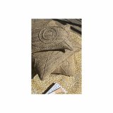 Tppe DKD Home Decor Brun Hvid Gul (200 x 200 x 1 cm) #5