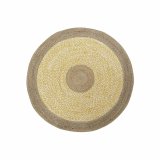 Tppe DKD Home Decor Brun Hvid Gul (200 x 200 x 1 cm) #1