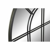 Vgspejl DKD Home Decor Sort Krystal Jern Spejl Vindue 70 x 2,5 x 120 cm 70 x 1,8 x 120 cm #9