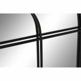 Vgspejl DKD Home Decor Sort Krystal Jern Spejl Vindue 70 x 2,5 x 120 cm 70 x 1,8 x 120 cm #5