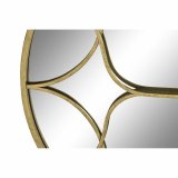 Vgspejl DKD Home Decor Gylden Araber 80 x 2,5 x 80 cm #9