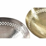 Borddekoration DKD Home Decor Kobber Gylden Aluminium 34 x 34 x 20 cm (2 enheder) #2