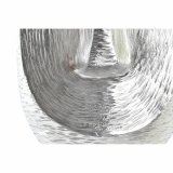 Vase DKD Home Decor Ansigt Slvfarvet Aluminium Moderne (19 x 19 x 31 cm) #2