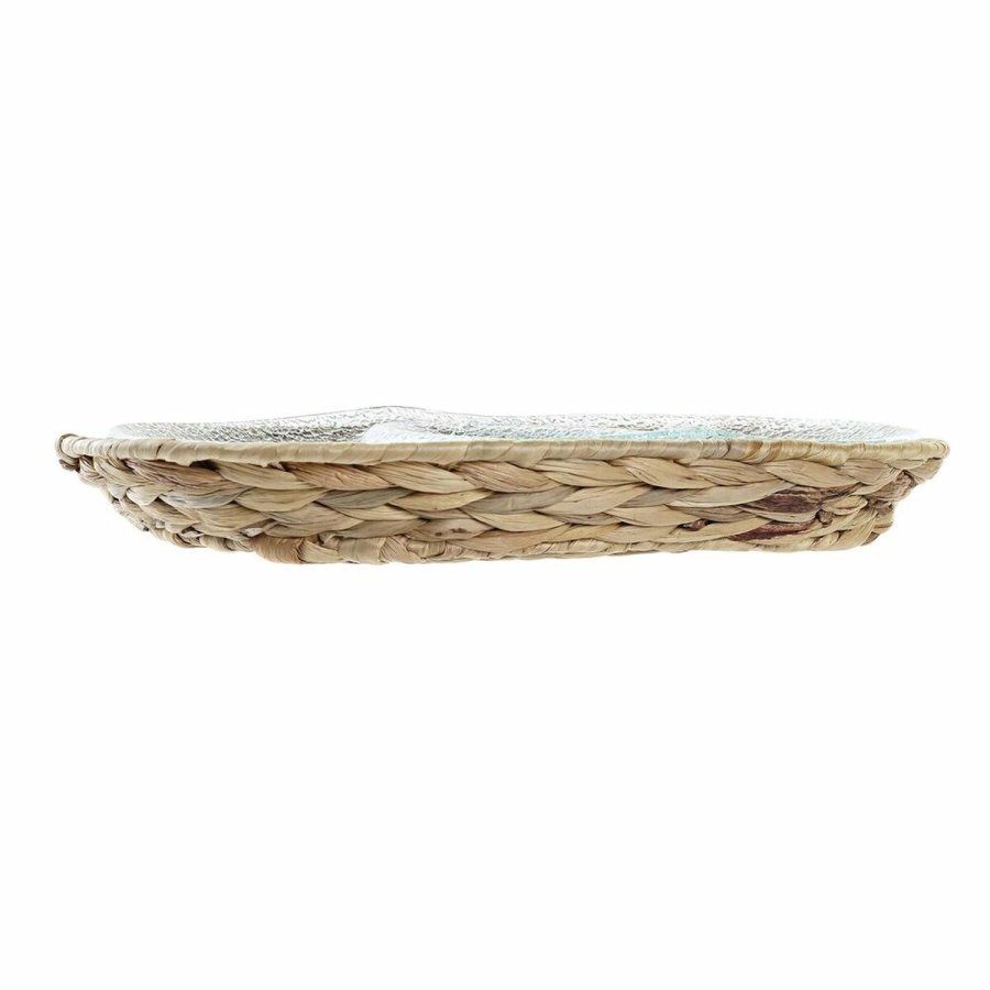 Snack bakke DKD Home Decor 38 x 25 x 4 cm Krystal Natur Gennemsigtig #7