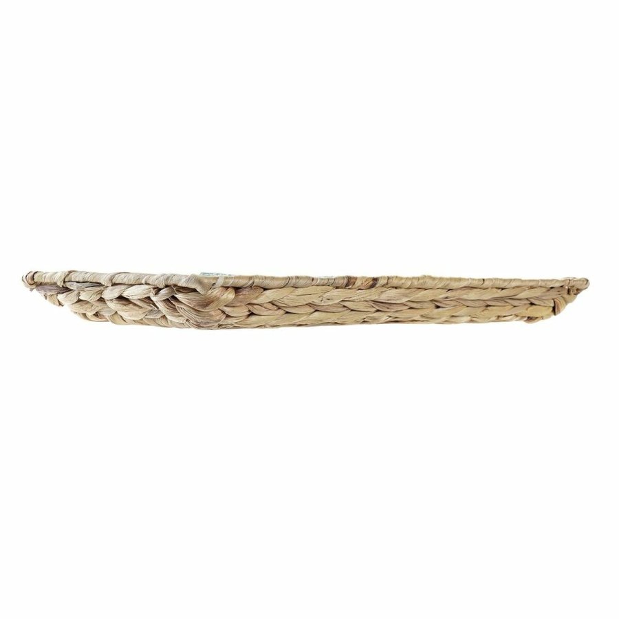 Snack bakke DKD Home Decor Gennemsigtig Natur Krystal 42 x 20 x 3,5 cm #4