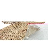 Snack bakke DKD Home Decor Gennemsigtig Natur Krystal 42 x 20 x 3,5 cm #7