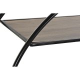 Hylder DKD Home Decor Sort Lysegr Metal Gran 90 x 30 x 100 cm (1) #4