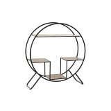 Hylder DKD Home Decor Sort Lysegr Metal Gran 90 x 30 x 100 cm (1) #1