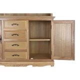 Spisekammer DKD Home Decor Natur 124,5 x 39 x 201,8 cm Gran Aluminium Tr MDF #6