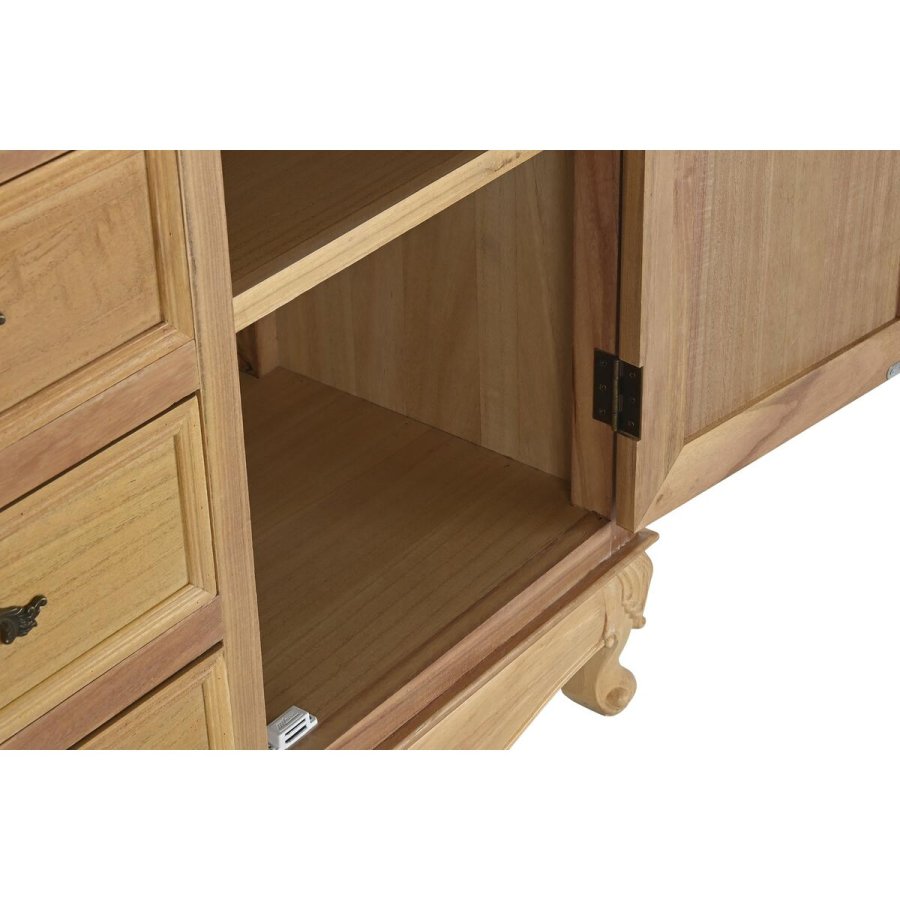 Spisekammer DKD Home Decor Natur 124,5 x 39 x 201,8 cm Gran Aluminium Tr MDF #7