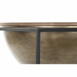 Sofabord DKD Home Decor Brun Sort Tr Metal 64 x 64 x 62,5 cm #2
