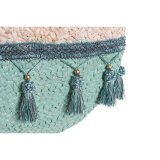 Skuldertaske DKD Home Decor Natur Gr Polyester Mint Fiber (39 x 9 x 48 cm) (2 enheder) #3