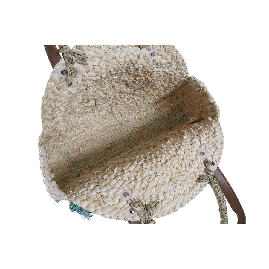 Skuldertaske DKD Home Decor Natur Gr Polyester Mint Fiber (39 x 9 x 48 cm) (2 enheder) #5