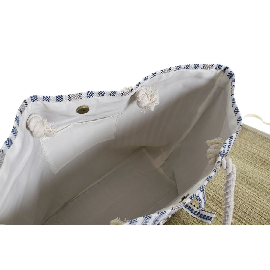 Strandtaske DKD Home Decor Rd Bl Polyester (50 x 16 x 36 cm) (2 enheder) #4