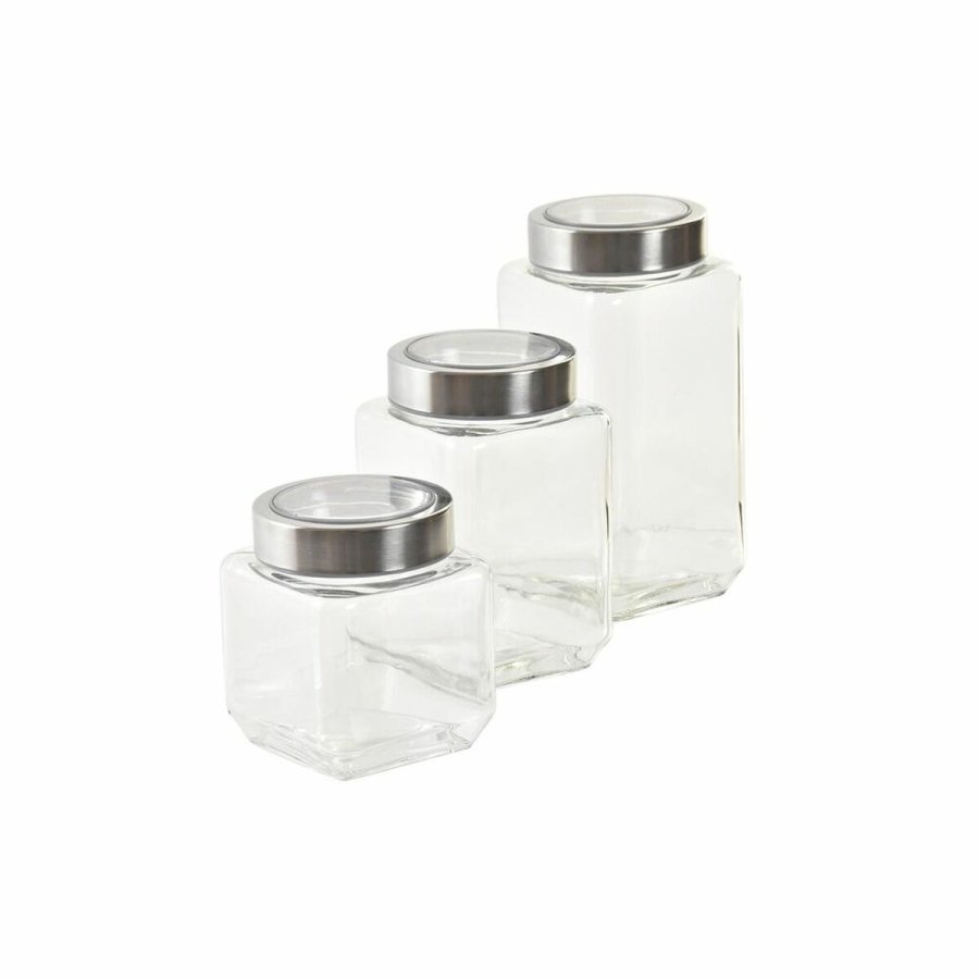 St med 3 Dser DKD Home Decor 750 ml 8,5 x 8,5 x 18 cm #7