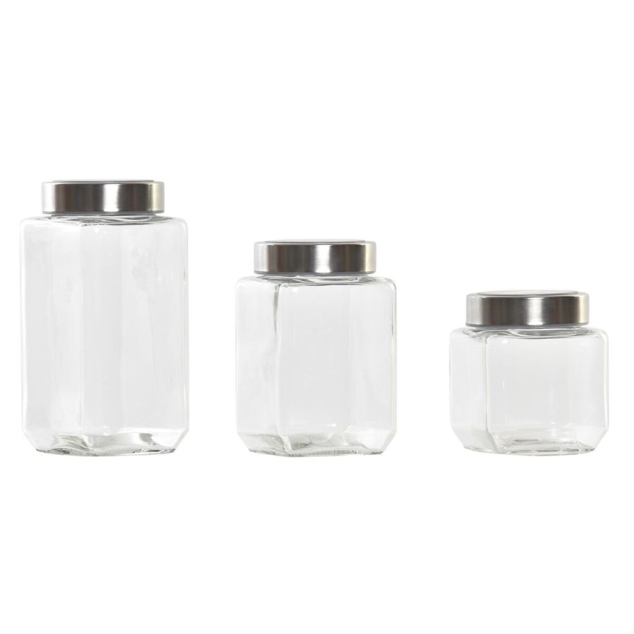 St med 3 Dser DKD Home Decor 750 ml 8,5 x 8,5 x 18 cm #1